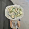 Madelyn White Blue Hydrangea Fresh Bouquet